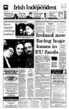 Irish Independent Saturday 27 February 1999 Page 1