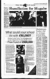 Irish Independent Wednesday 16 February 2000 Page 10