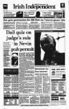 Irish Independent Thursday 13 April 2000 Page 1