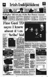 Irish Independent Saturday 15 April 2000 Page 1