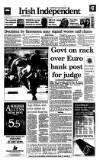 Irish Independent Saturday 12 August 2000 Page 1
