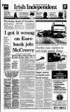 Irish Independent Saturday 02 September 2000 Page 1