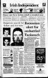 Irish Independent Friday 29 September 2000 Page 1
