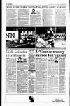 Irish Independent Saturday 14 October 2000 Page 20