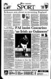 Irish Independent Friday 03 November 2000 Page 16