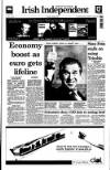 Irish Independent Saturday 04 November 2000 Page 1