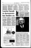Irish Independent Wednesday 08 November 2000 Page 10