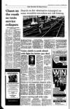 Irish Independent Wednesday 15 November 2000 Page 10