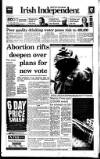 Irish Independent Thursday 16 November 2000 Page 1