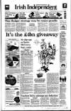 Irish Independent Thursday 07 December 2000 Page 1
