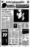 Irish Independent Tuesday 18 February 2003 Page 1