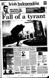 Irish Independent Thursday 10 April 2003 Page 1