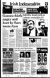 Irish Independent Friday 16 May 2003 Page 1