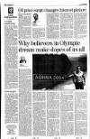 Irish Independent Wednesday 11 August 2004 Page 10