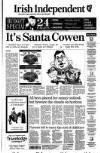 Irish Independent Thursday 02 December 2004 Page 1