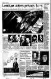 Irish Independent Thursday 10 January 2008 Page 12