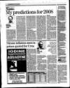 Irish Independent Tuesday 15 January 2008 Page 34