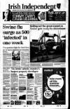 Irish Independent Wednesday 29 July 2009 Page 1