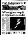 Irish Independent Wednesday 07 October 2009 Page 1