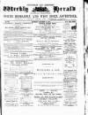Tottenham and Edmonton Weekly Herald Saturday 21 November 1874 Page 1