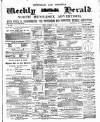 Tottenham and Edmonton Weekly Herald Friday 20 December 1889 Page 1