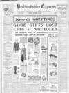 Hertfordshire Express Saturday 20 December 1930 Page 1