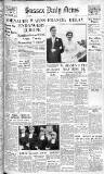 Sussex Daily News Monday 23 February 1953 Page 1