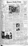 Sussex Daily News Thursday 12 March 1953 Page 1
