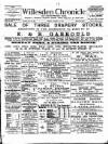 Willesden Chronicle Friday 23 March 1888 Page 1