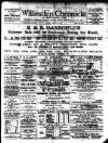 Willesden Chronicle Friday 02 August 1889 Page 1