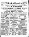 Willesden Chronicle Friday 03 January 1890 Page 1