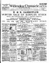 Willesden Chronicle Friday 10 January 1890 Page 1