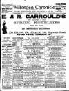 Willesden Chronicle Friday 13 February 1891 Page 1