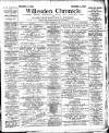 Willesden Chronicle Friday 21 December 1894 Page 1