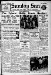 Sunday Sun (Newcastle) Sunday 15 March 1931 Page 1