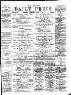 Eastern Daily Press Saturday 15 June 1878 Page 1