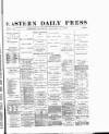 Eastern Daily Press Saturday 12 January 1889 Page 1