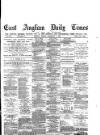 East Anglian Daily Times Friday 01 November 1878 Page 1