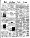 East Anglian Daily Times Monday 03 January 1887 Page 1