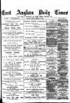 East Anglian Daily Times Monday 13 January 1890 Page 1