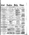 East Anglian Daily Times Wednesday 23 December 1891 Page 1