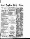 East Anglian Daily Times Monday 11 January 1892 Page 1