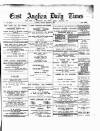 East Anglian Daily Times Tuesday 03 January 1893 Page 1