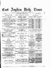 East Anglian Daily Times Monday 16 January 1893 Page 1
