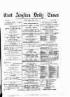 East Anglian Daily Times Friday 27 January 1893 Page 1