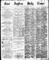 East Anglian Daily Times Monday 20 July 1896 Page 1