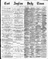 East Anglian Daily Times Monday 19 October 1896 Page 1