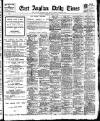 East Anglian Daily Times Wednesday 10 March 1909 Page 1