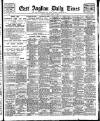 East Anglian Daily Times Friday 19 March 1909 Page 1