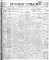 Evening Herald (Dublin) Saturday 28 November 1914 Page 1